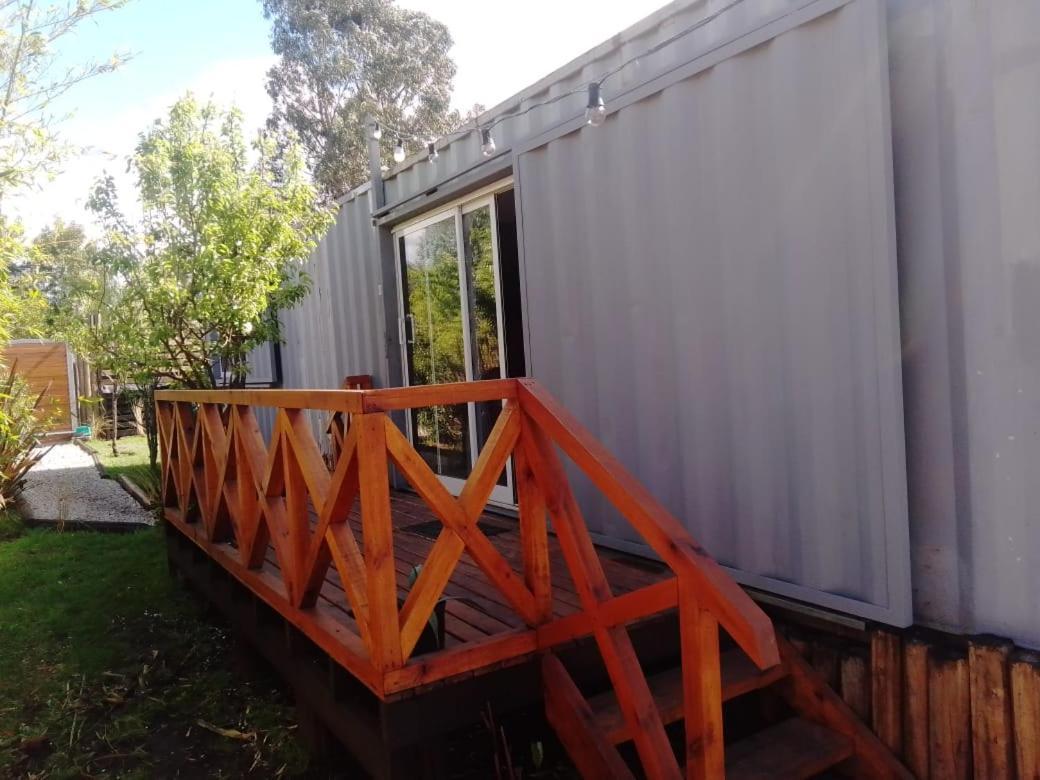 Foresta Acantilados, Casa Container Y Cabana De Troncos มาร์เดลปลาตา ภายนอก รูปภาพ