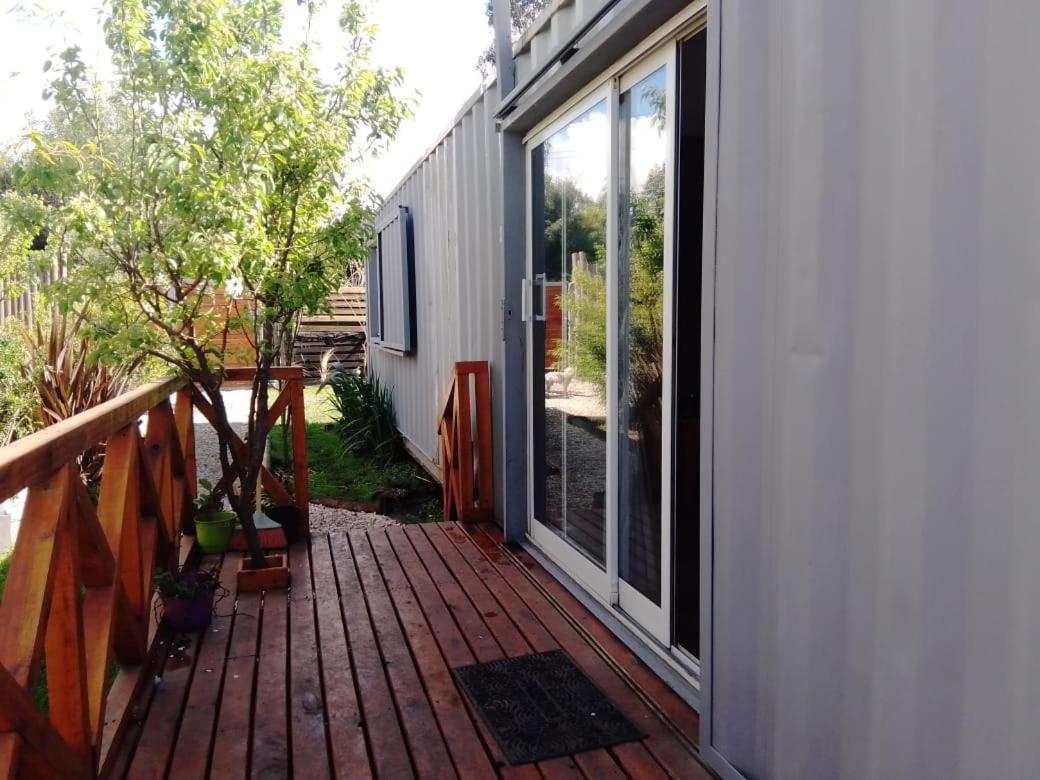 Foresta Acantilados, Casa Container Y Cabana De Troncos มาร์เดลปลาตา ภายนอก รูปภาพ